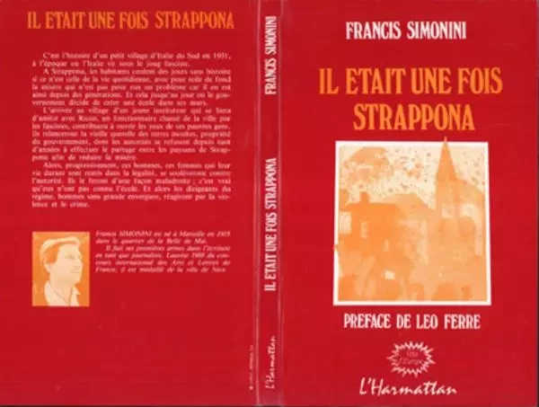 Il était une fois Strappona - Francis Simonini - Editions L'Harmattan