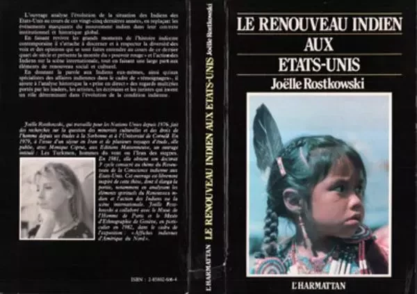 Le renouveau indien aux Etats-Unis - Joëlle Rostkowski - Editions L'Harmattan