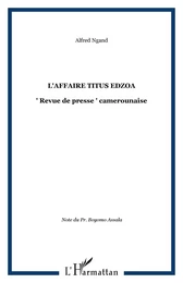 L'AFFAIRE TITUS EDZOA