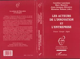 ACTEURS DE L'INNOVATION ET L'ENTREPRISE