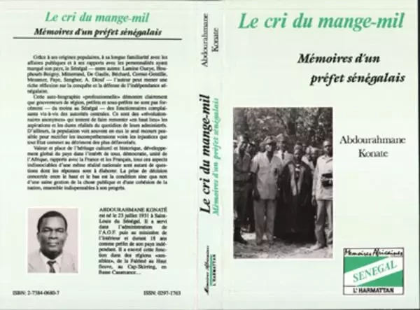 Le cri du mange mil - Mémoires d'un préfet sénégalais - Abdourahmane Konate - Editions L'Harmattan