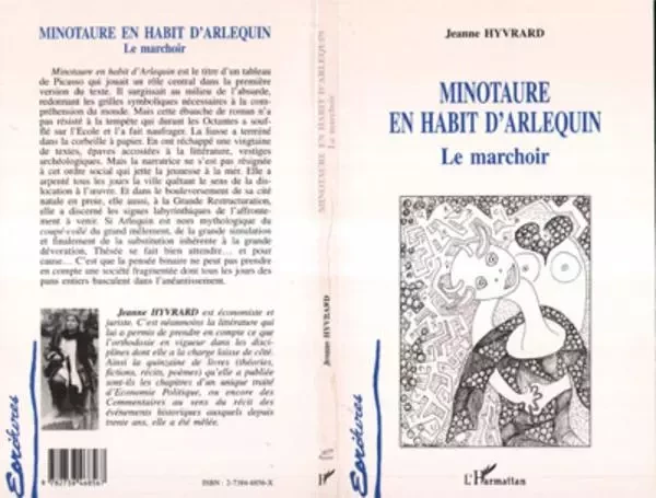 Minotaure en Habit d'arlequin - Jeanne Hyvrard - Editions L'Harmattan