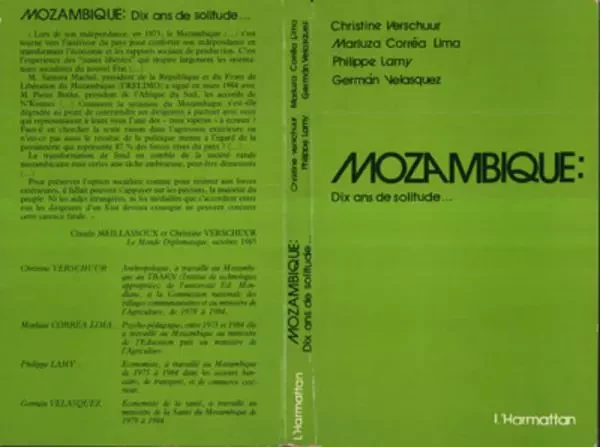 Mozambique - Christine Verschuur - Editions L'Harmattan