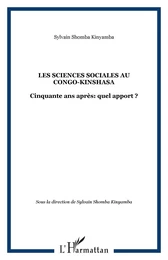 Les sciences sociales au Congo-Kinshasa