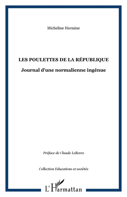 Les poulettes de la république - Micheline Hermine - Editions L'Harmattan