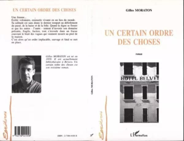 Un certain ordre des choses - Gilles Moraton - Editions L'Harmattan