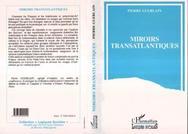 Miroirs transatlantiques - Pierre Guerlain - Editions L'Harmattan