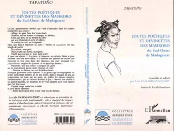 Joutes poétiques et devinettes des Maikoro du sud-ouest de Madagascar - Lala Raharinjanahary - Editions L'Harmattan