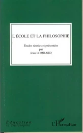 L'école et la philosophie