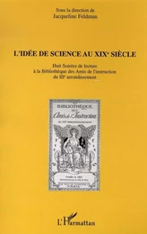 L'idée de science au XIXè siècle