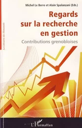 Regards sur la recherche en gestion