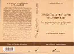 Critique de la philosophie de Thomas Reid