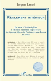 Règlement intérieur