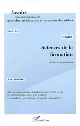 Sciences de la formation