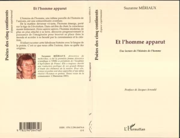 Et l'homme apparut - Suzanne Mériaux - Editions L'Harmattan