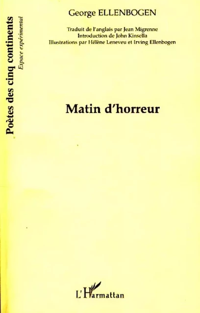 Matin d'horreur - George Ellenbogen - Editions L'Harmattan