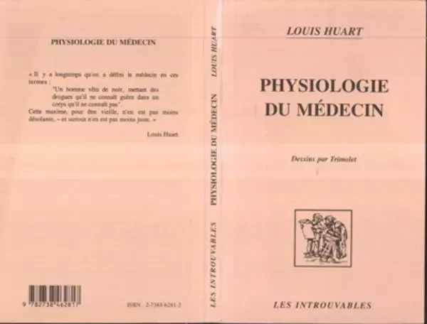 PHYSIOLOGIE DU MEDECIN - Louis Huart - Editions L'Harmattan