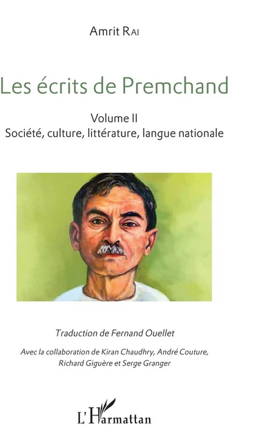 Les écrits de Premchand - Amrit Rai - Editions L'Harmattan