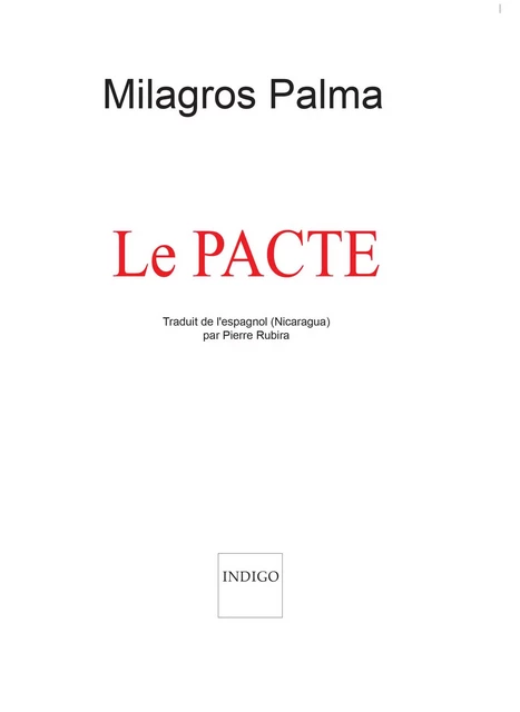 Le Pacte -  - Indigo - Côté femmes