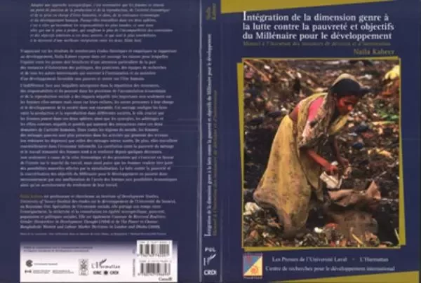 Intégration de la dimension genre à la lutte contre la pauvreté et objectifs du Millénaire pour le développement - Naila Kabeer - Editions L'Harmattan