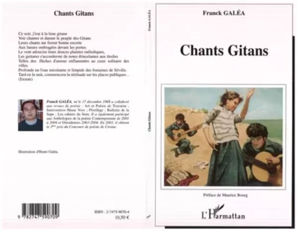 Chants Gitans - Franck Galea - Editions L'Harmattan