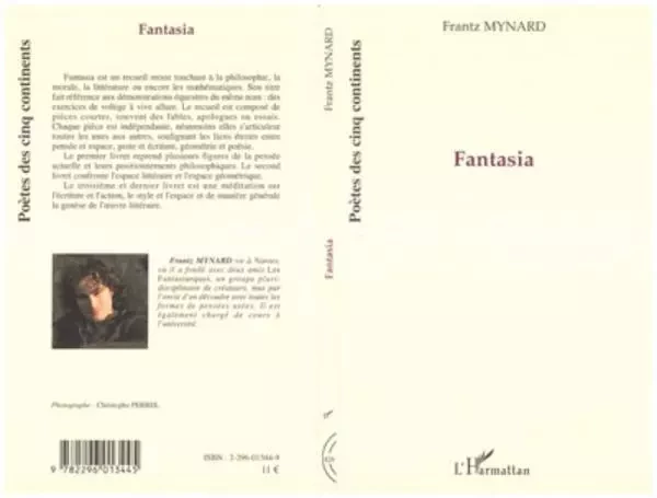 Fantasia - Frantz Mynard - Editions L'Harmattan