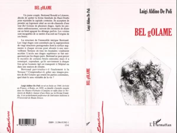 Bel Golame - Luigi De Poli - Editions L'Harmattan