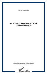 Fragments d'un discours philosophique