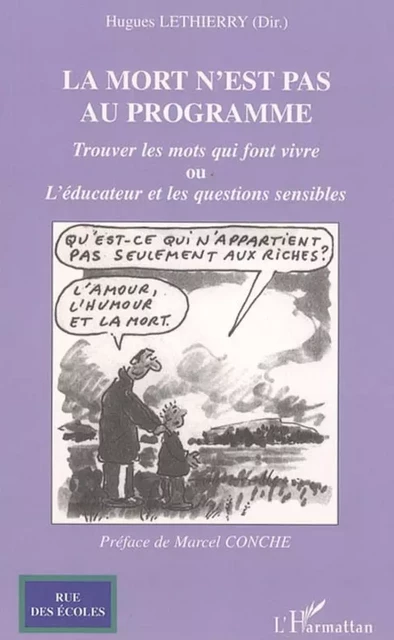 La mort n'est pas au programme - Hugues Lethierry - Editions L'Harmattan