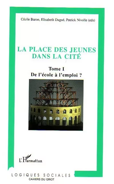 La place des jeunes dans la cité - Patrick Nivolle, Elisabeth Dugué - Editions L'Harmattan