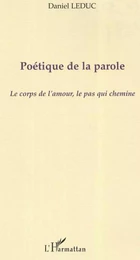 Poétique de la Parole