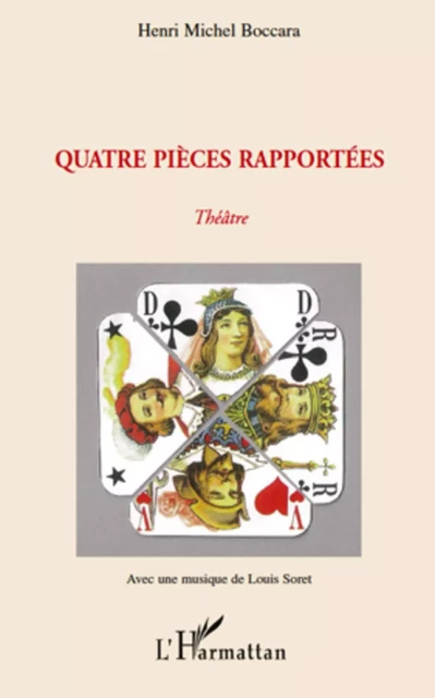 Quatre pièces rapportées - Michel Boccara - Editions L'Harmattan