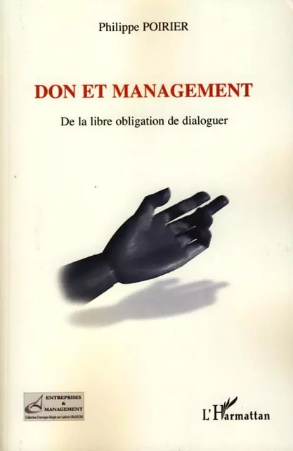 Don et management - Philippe Poirier - Editions L'Harmattan