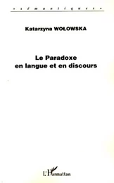 Le paradoxe en langue et en discours