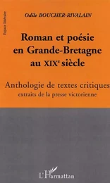 ROMAN ET POÉSIE EN GRANDE-BRETAGNE AU XIXè SIÈCLE