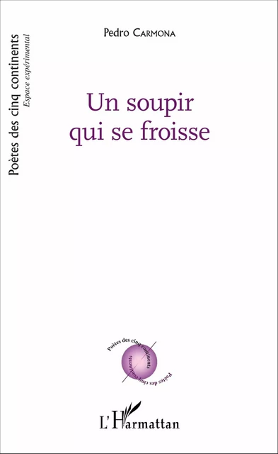 Un soupir qui se froisse - Pedro Carmona - Editions L'Harmattan