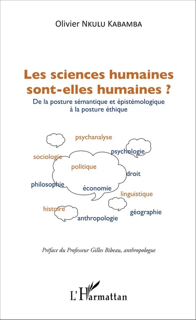 Les sciences humaines sont-elles humaines ? - Olivier Nkulu Kabamba - Editions L'Harmattan