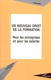 Un nouveau droit de la formation