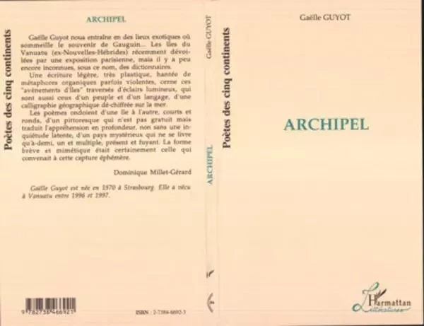 Archipel - Gaëlle Guyot - Editions L'Harmattan