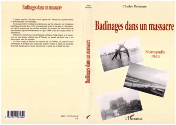 Badinages dans un massacre - Charles Delamare - Editions L'Harmattan