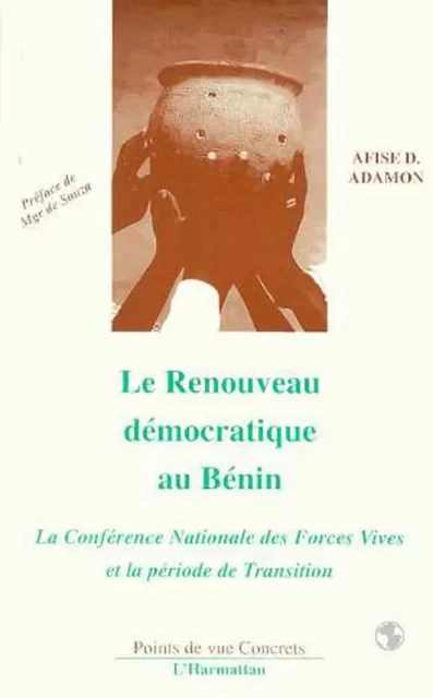 Le renouveau démocratique au Bénin - Afize Adamon - Editions L'Harmattan