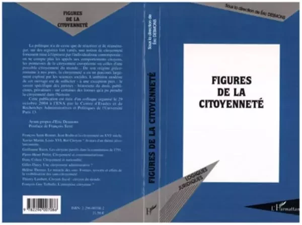 Figures de la citoyenneté - Eric Desmons - Editions L'Harmattan