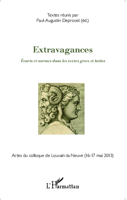 Extravagances - Paul-Augustin Deproost - Editions L'Harmattan