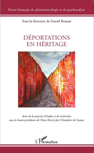 Déportations en héritage -  Beaune daniel - Editions L'Harmattan