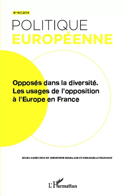 Opposés dans la diversité - Claudette Gorodetzky - Editions L'Harmattan