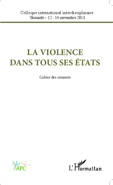 La violence dans tous ses états -  - Editions L'Harmattan