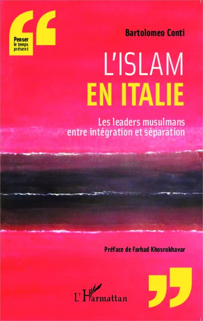 L' islam en Italie - Bartoloméo Conti - Editions L'Harmattan