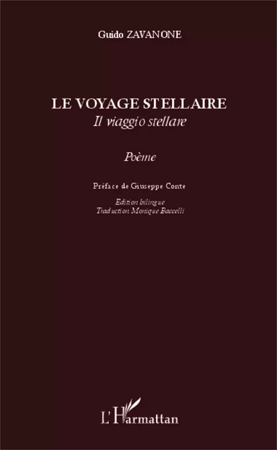 Le voyage stellaire - Guido Zavanone - Editions L'Harmattan