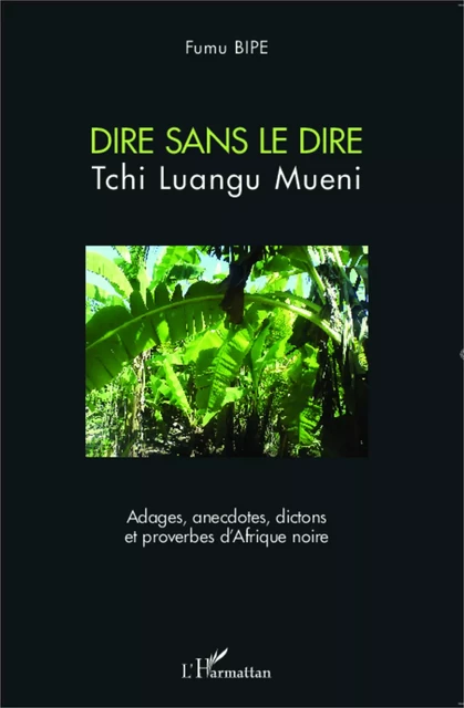 Dire sans le dire Tchi Luangu Mueni - Fumu Bipe - Editions L'Harmattan