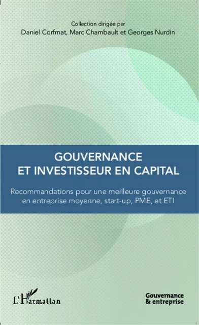 Gouvernance et investisseur en capital -  - Editions L'Harmattan